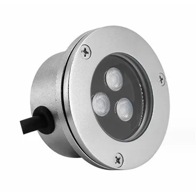 Wpuszczana okrągła szklana osłona lampy wodoodporna